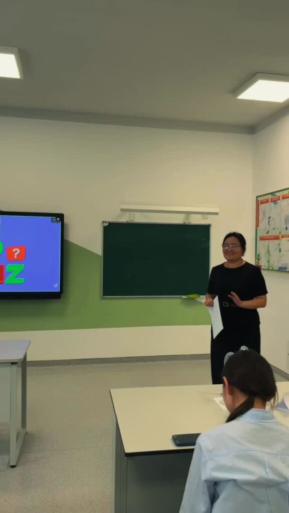 Жаратылыстану бірлестігі аясында мектебімізде мұғалімдерге арналған интеллектуалды QUIZ SHOW сәтті&hellip;